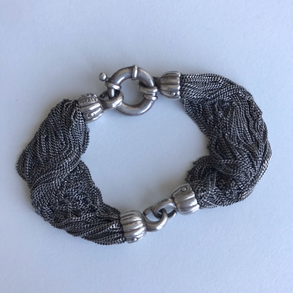 Tiffany & Co Rare Silver multi strand bracelet